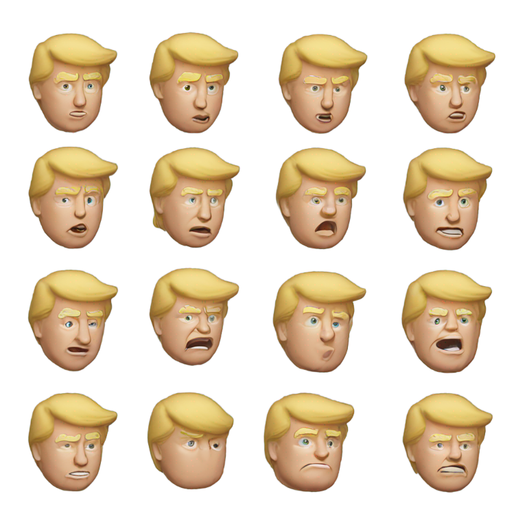genmoji : Donald Trump en train de danser