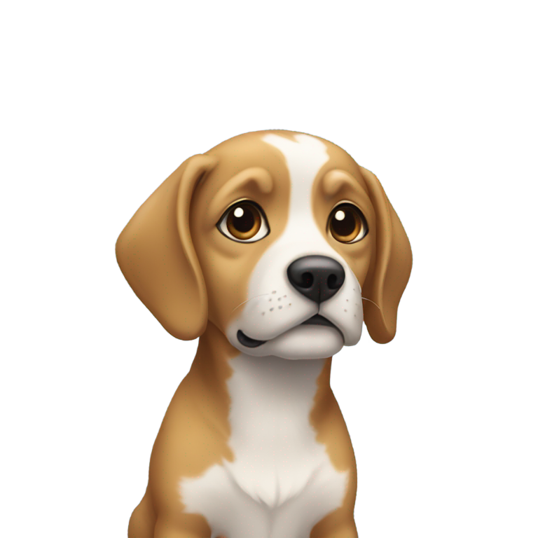 絵文字：小さなスター犬