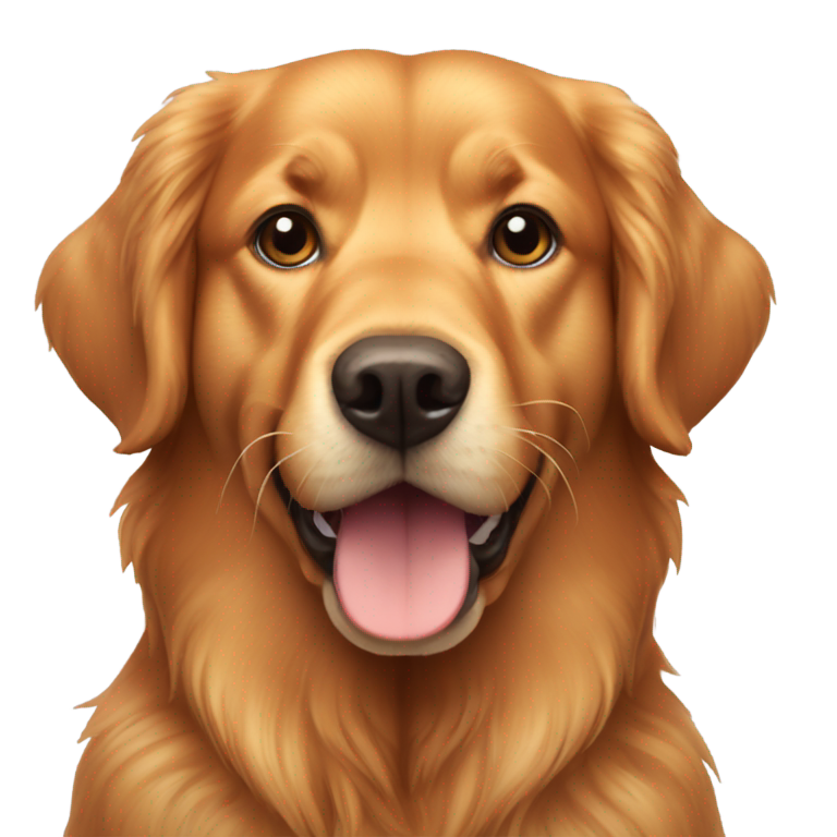 genmoji：脂溢性红金毛寻回犬