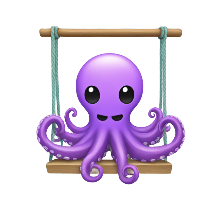 genmoji：跨性别骄傲章鱼秋千