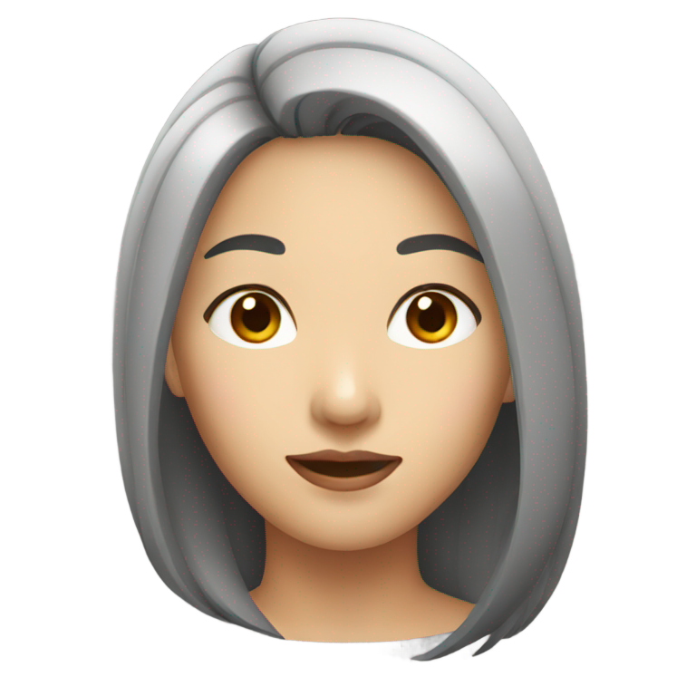 genmoji : Femme asiatique