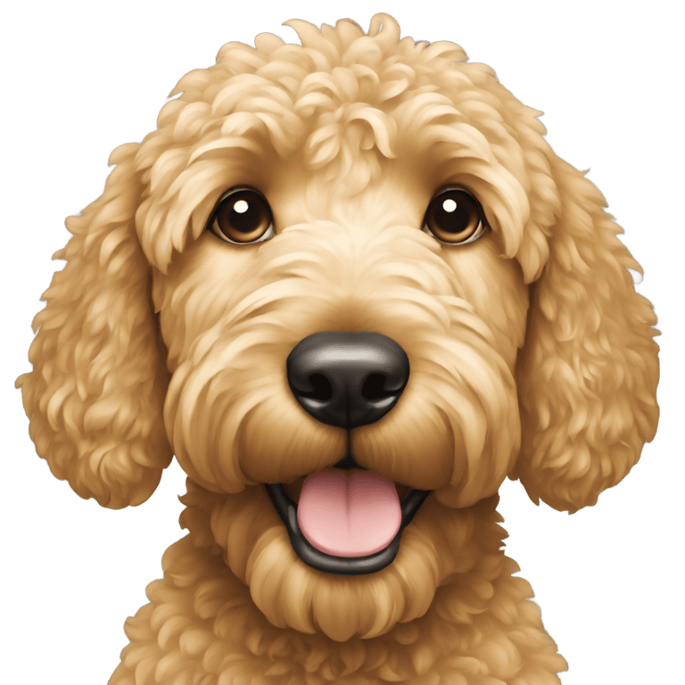 genmoji：金毛混血犬