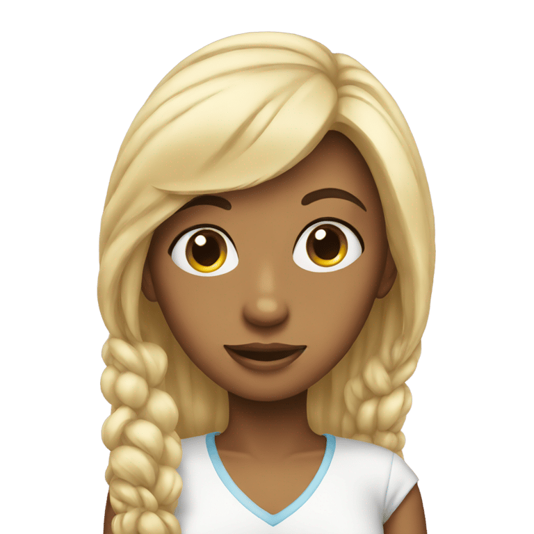 genmoji : Clean girl