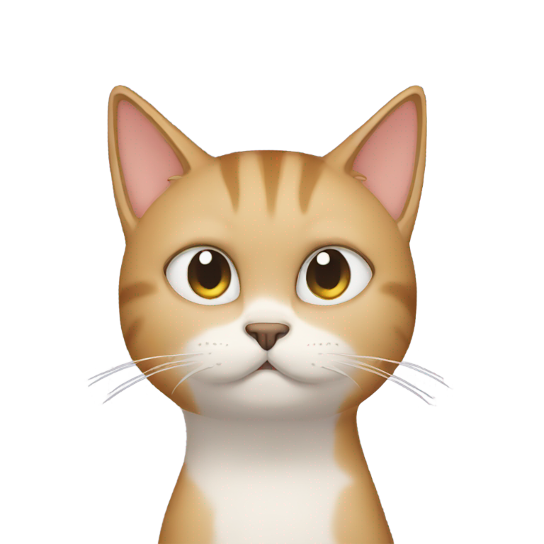genmoji：cat facepalm