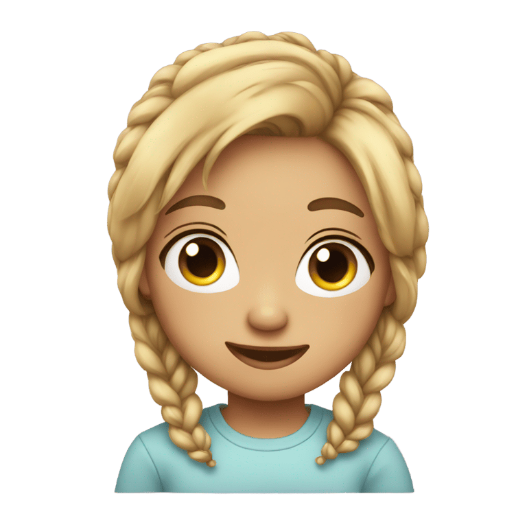 genmoji : Super cute teenager
