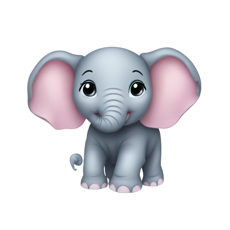 絵文字：baby elephant