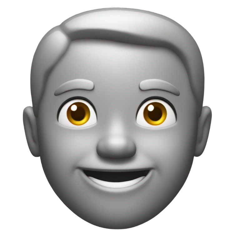 genmoji : Un emoji sourire réaction 😀😃😄😁😆 pour "Stationnement parallèle réussi dès le premier essai 🅿️"