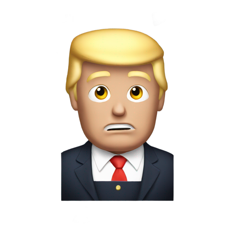 genmoji：唐纳德·特朗普手持大量枪械