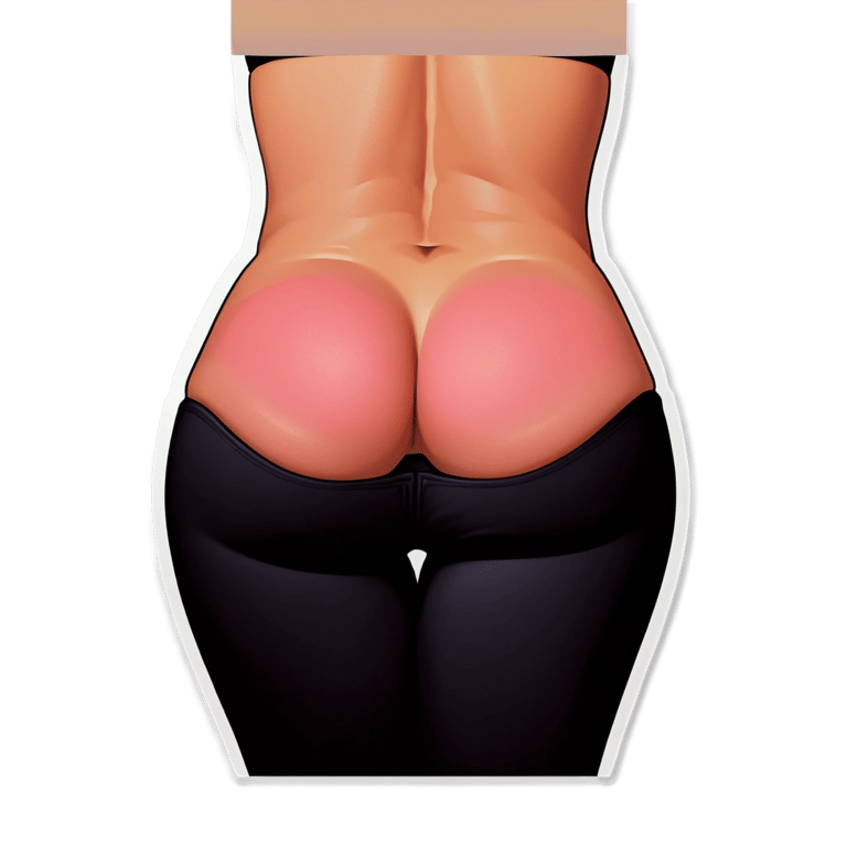 genmoji : Trou de fesses courbé