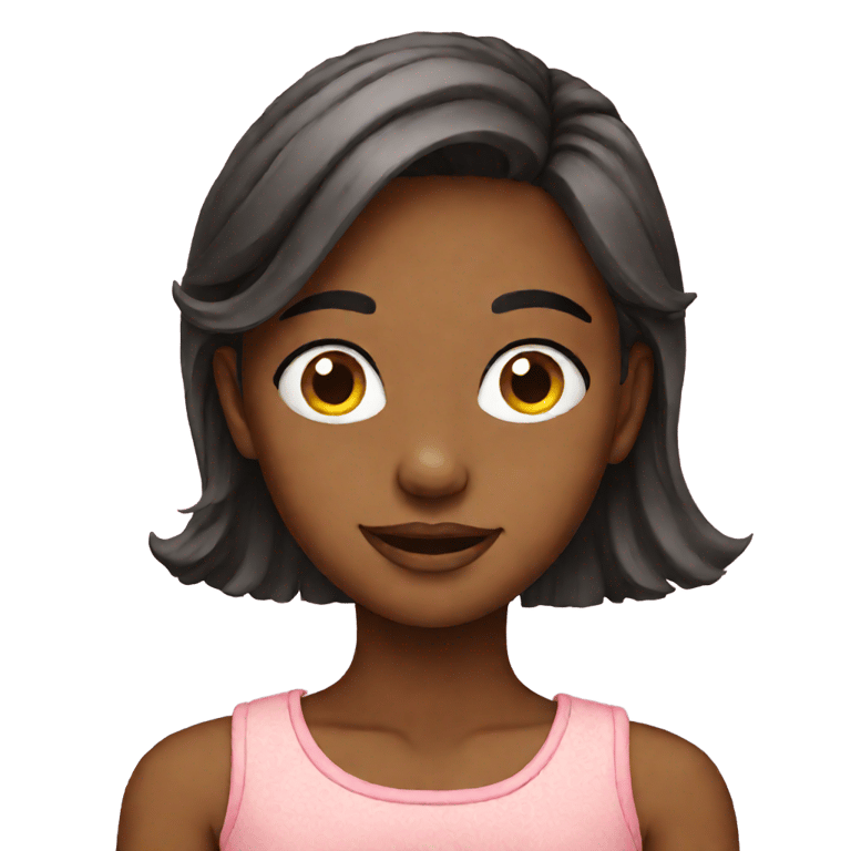genmoji : jolie fille