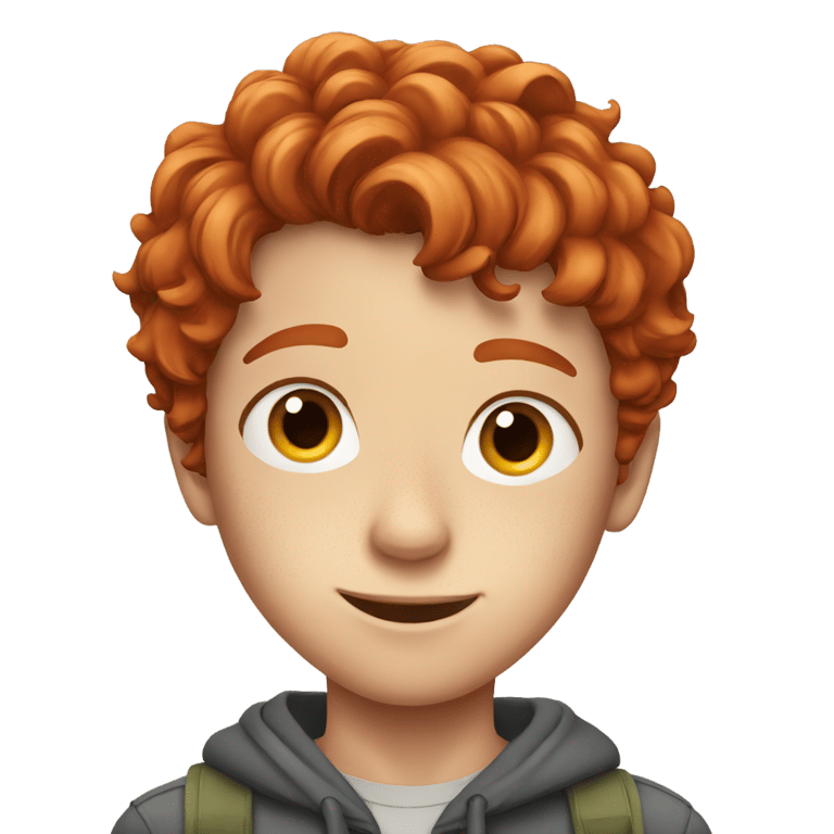 genmoji：红发男孩