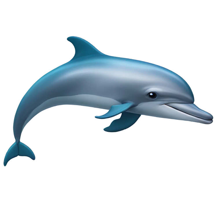 genmoji: dolphin
