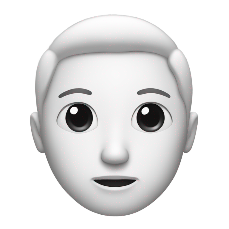 genmoji：Person with one eye closed with finger indicator at mouth