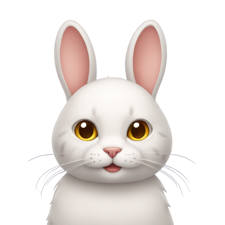 genmoji: Cat rabbit