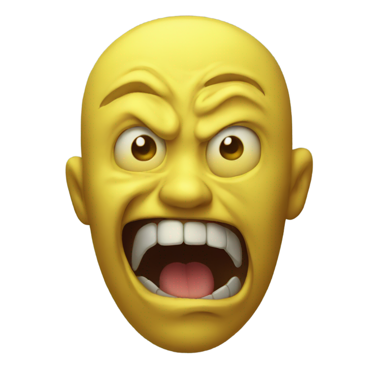 genmoji：黄脸自扼