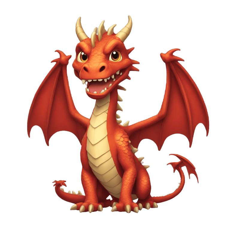 genmoji : dragon in t-shirt