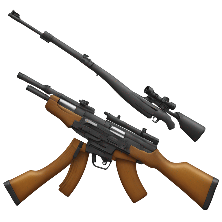 genmoji：AK47双热成像瞄准霰弹枪