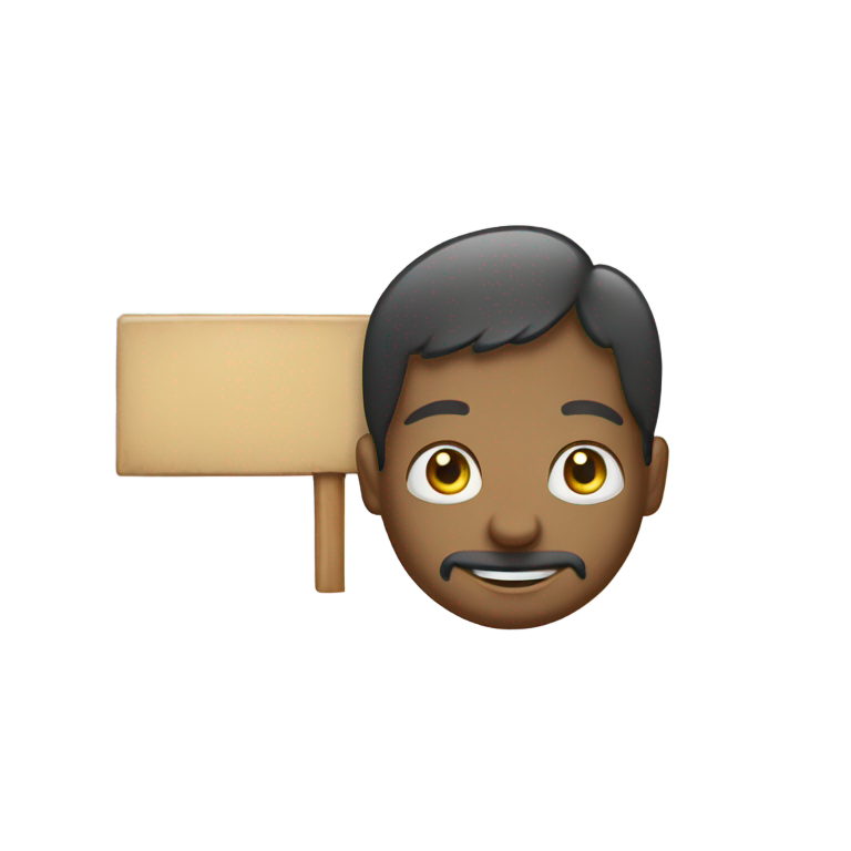 genmoji：耶稣举着写有“dioporco”的牌子