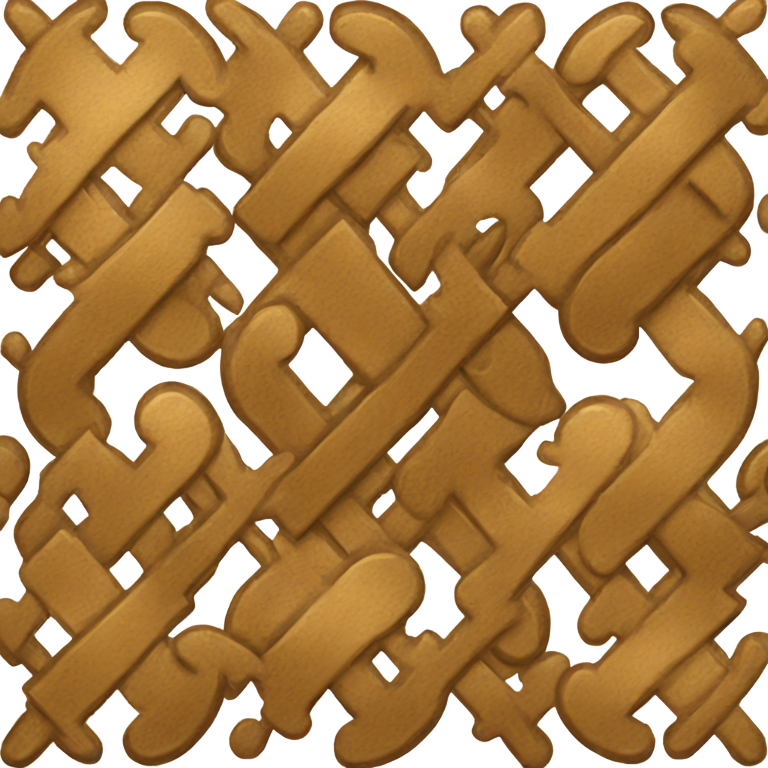 絵文字：ブロンズの間違いマーク