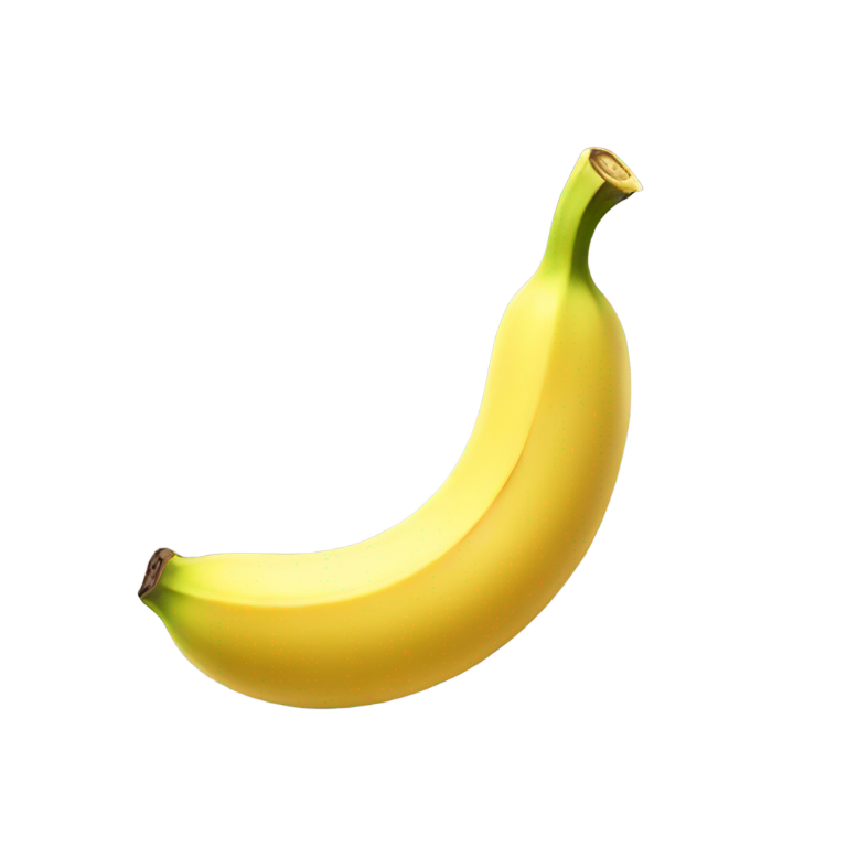 絵文字：バナナにミルクをかけたもの
