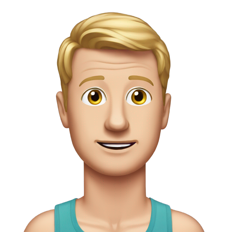 genmoji：肯·詹宁斯穿内衣