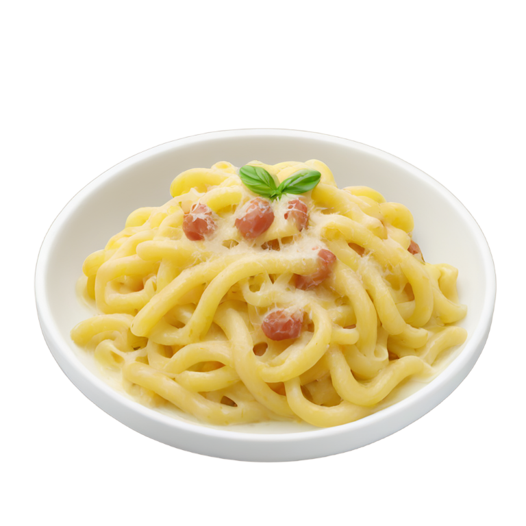 genmoji : Pâtes à la carbonara