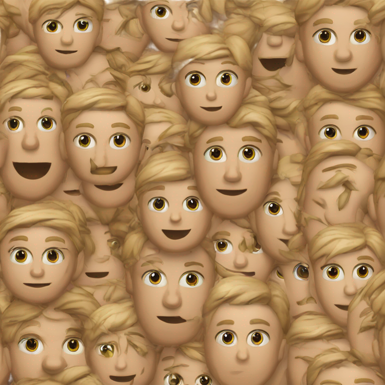 genmoji : Quelqu'un qui mange une barre chocolatée Obagine entière