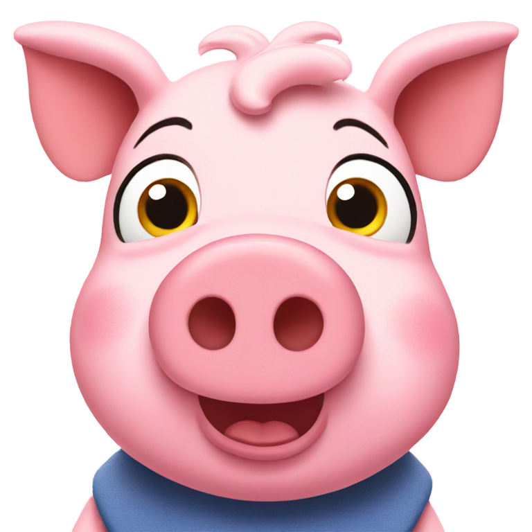 絵文字：ペッパピッグのジョージ
