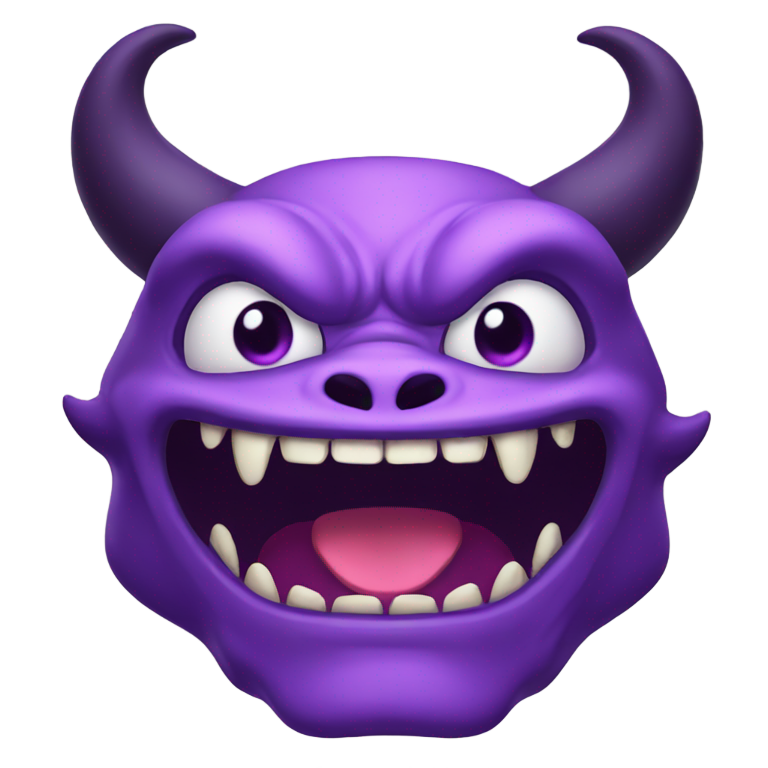 genmoji：紫色恶魔gox