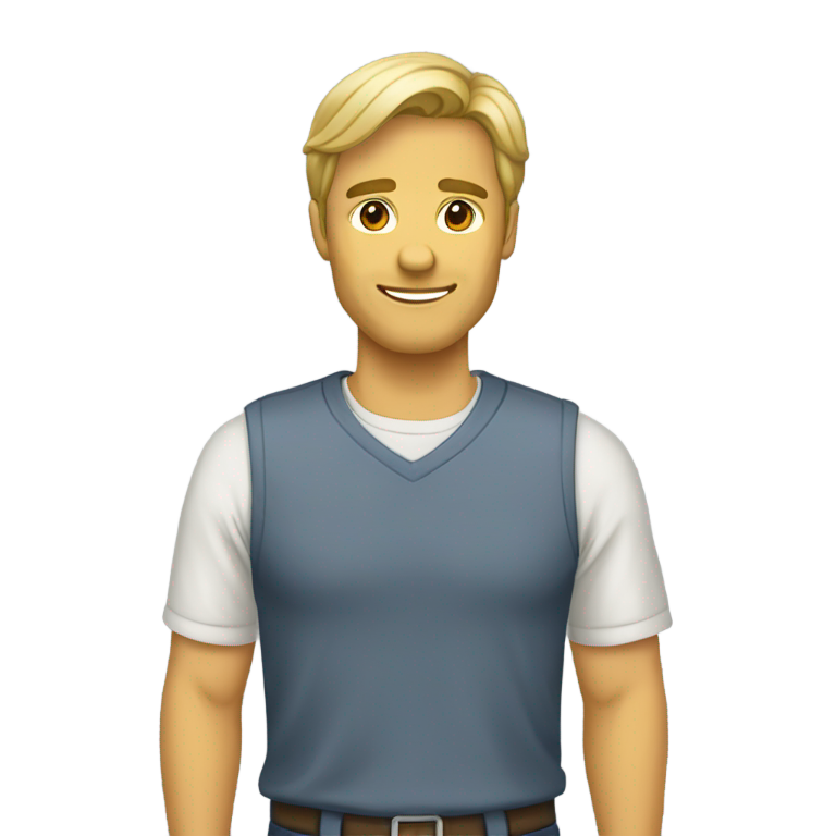 genmoji: Блондинка с каре в бежевых очках формы кошачий глаз с серыми глазами обнимает брюнетку с каре в металлических очках с карими глазами