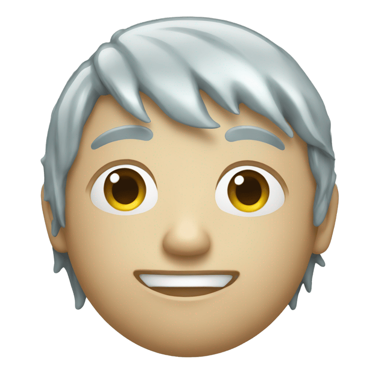 genmoji : Realistic water with face