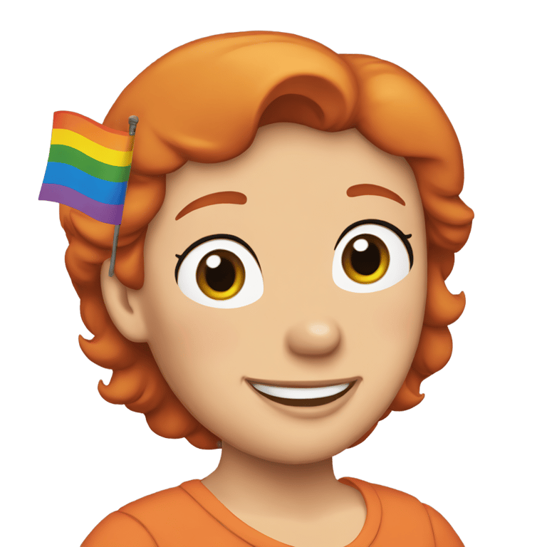 genmoji：露丝·格里芬（Lois Griffin）同性之爱旗