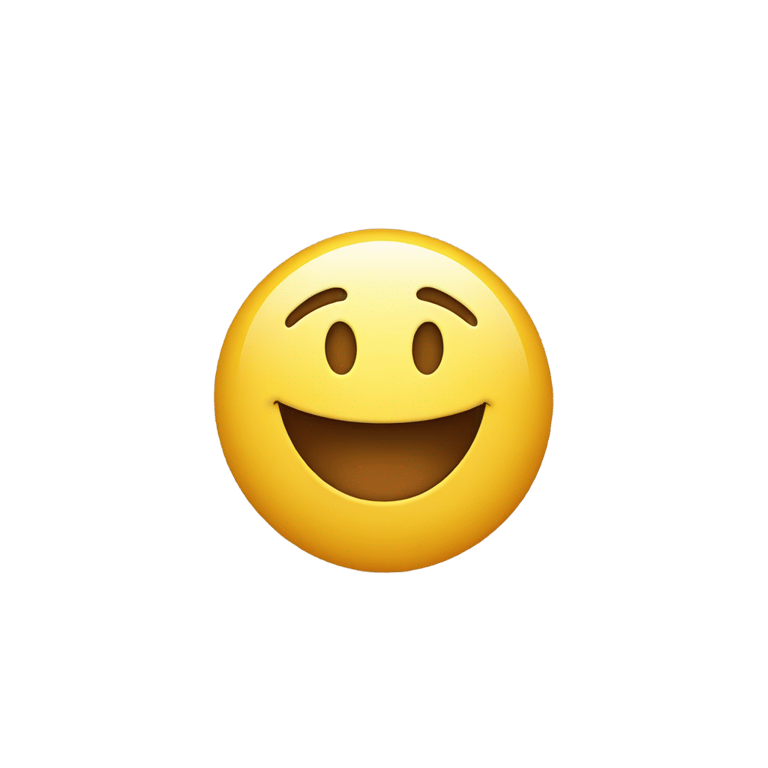 絵文字：上を指さす笑顔の顔