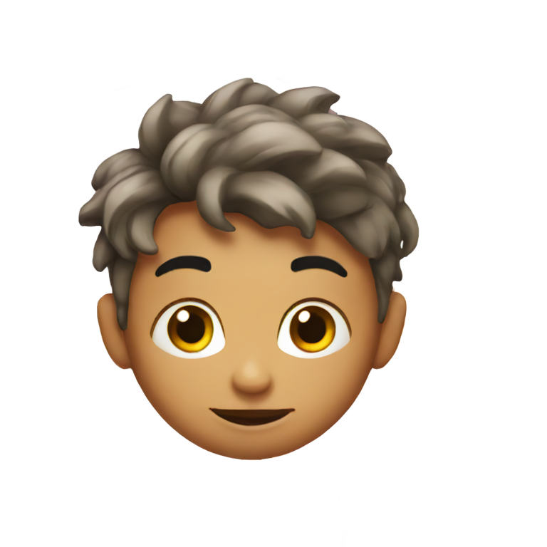 genmoji : Grimace avec accessoires de fête