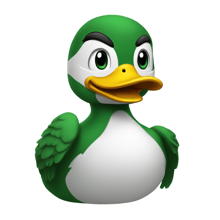 genmoji : Mascotte du canard de l'Oregon