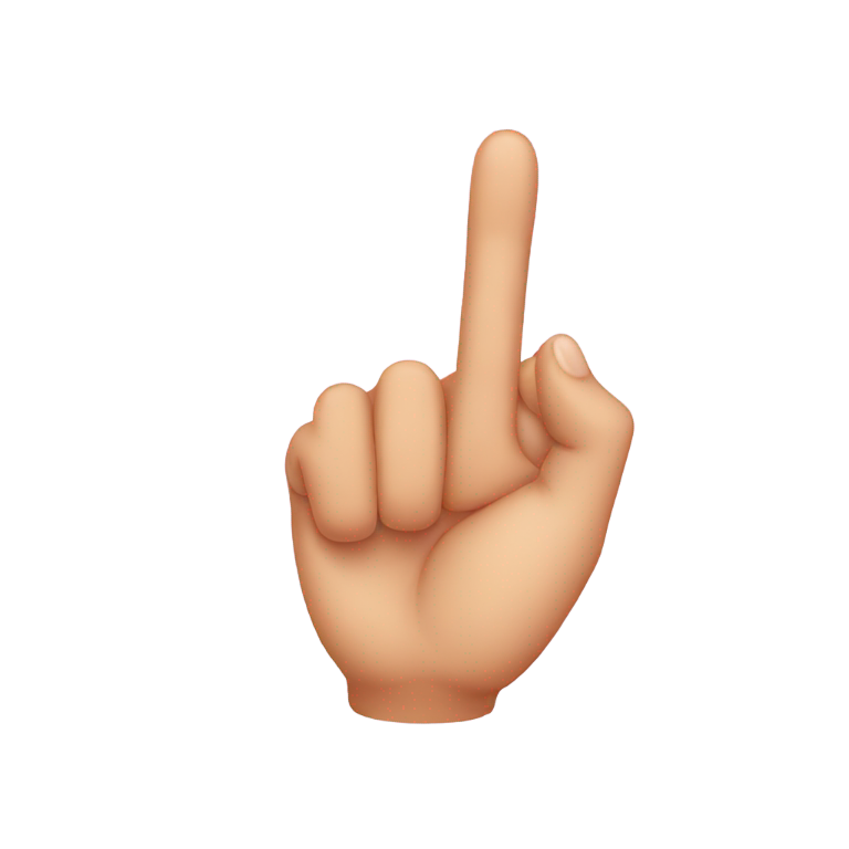 genmoji: Two finger in vagina