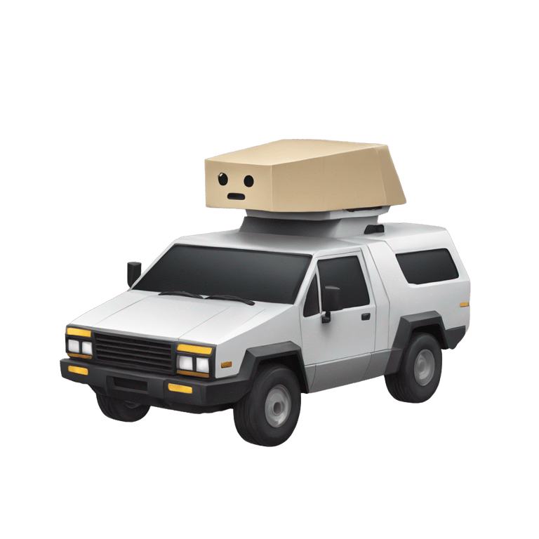 genmoji: cybertruck