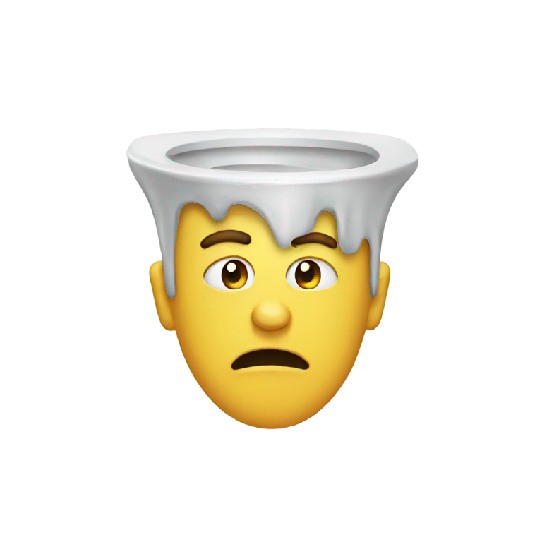genmoji: 🚽🤬
