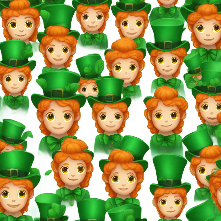genmoji : Lutin femelle roux