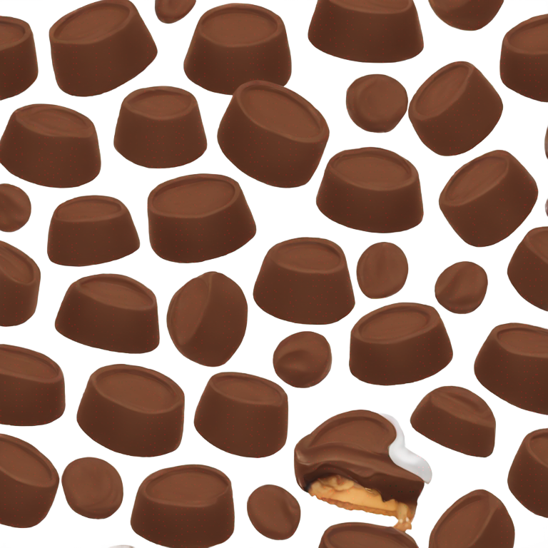絵文字：チョコレートプリン