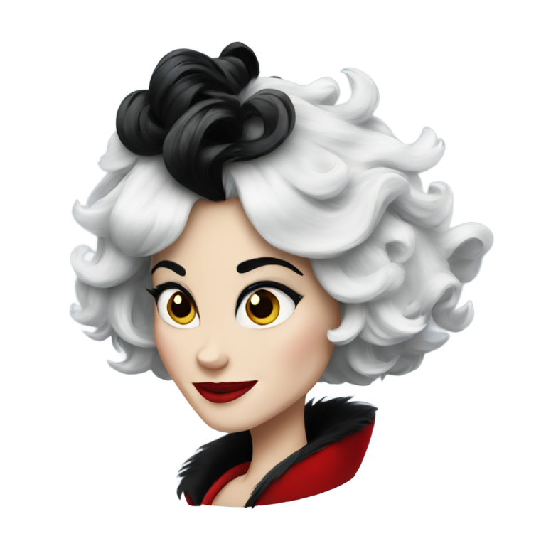 genmoji: Cruella disney