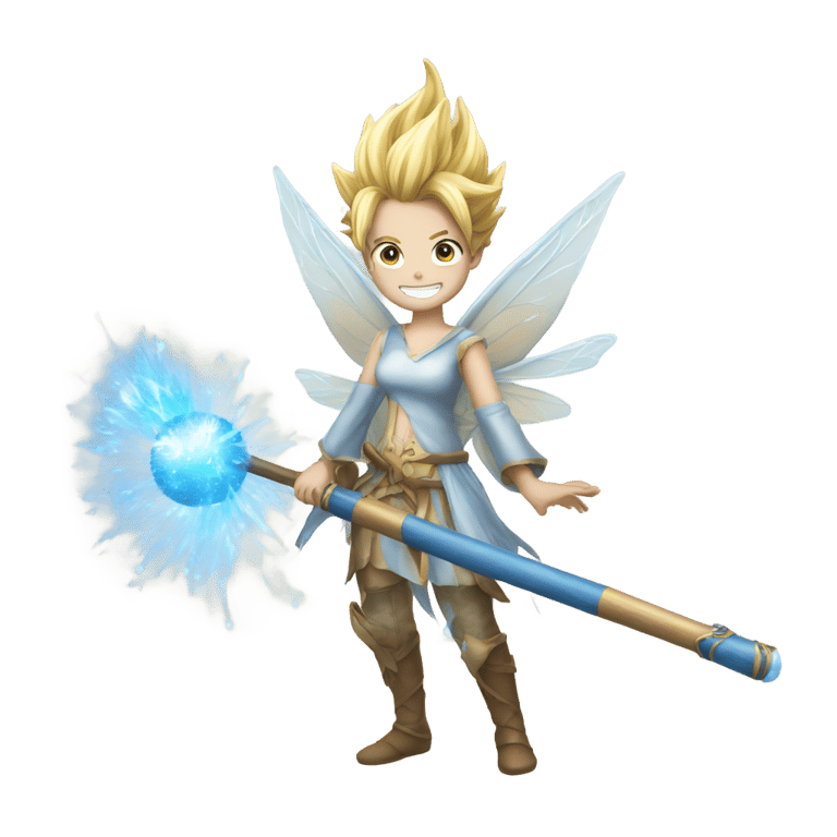 genmoji: A fairy tail with magic stick