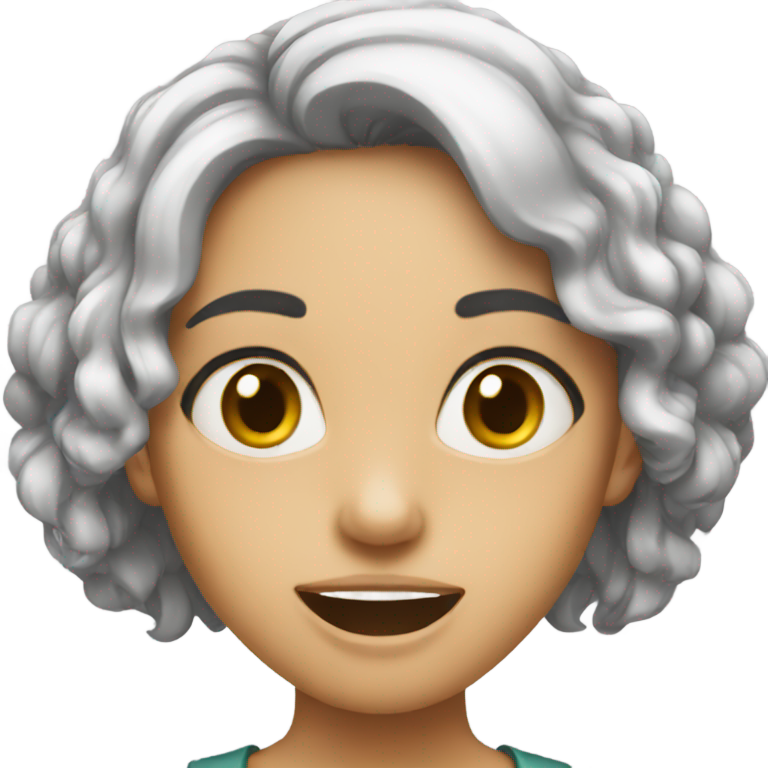 genmoji : Fille folle
