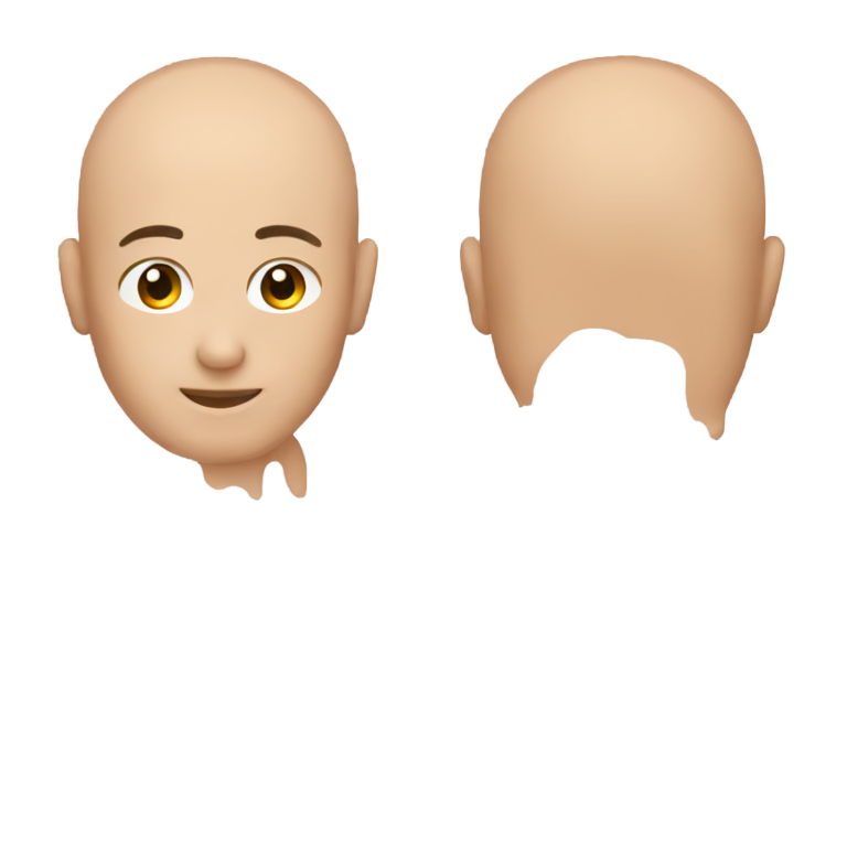 genmoji：https://genmojionline.com/emoji/bald-spot-in-the-middle-of-the-hair--m9fhgh1i8gaa/