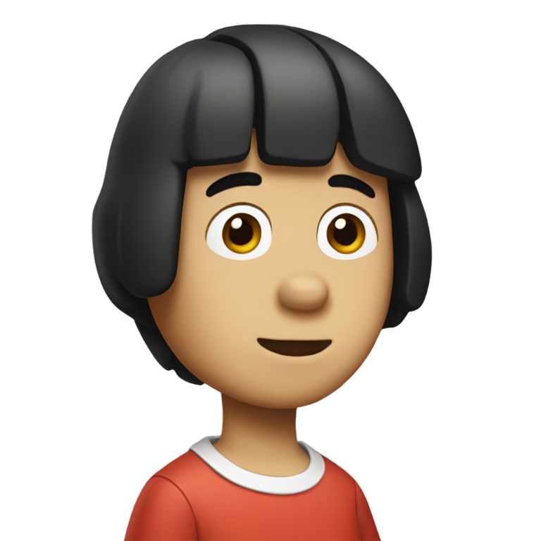genmoji : SNOOPY AVEC COUPE AU CARRÉ