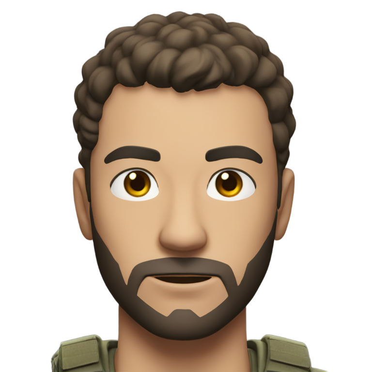 genmoji：man plays standoff 2