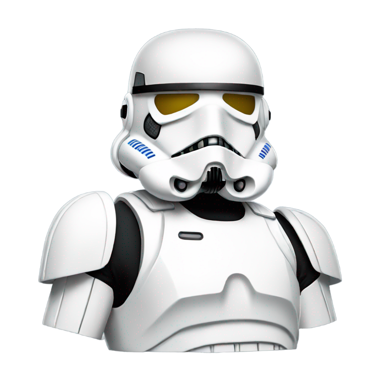 genmoji: Storm trooper