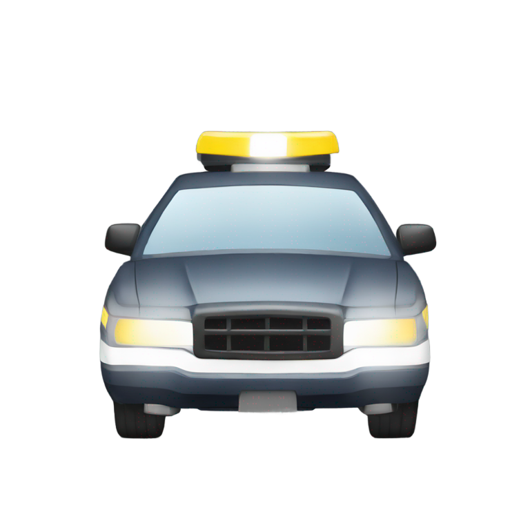 genmoji：警车灯闪光