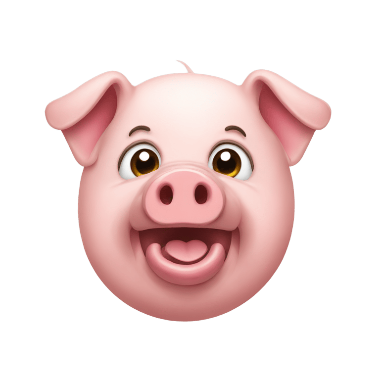 絵文字：汚い豚