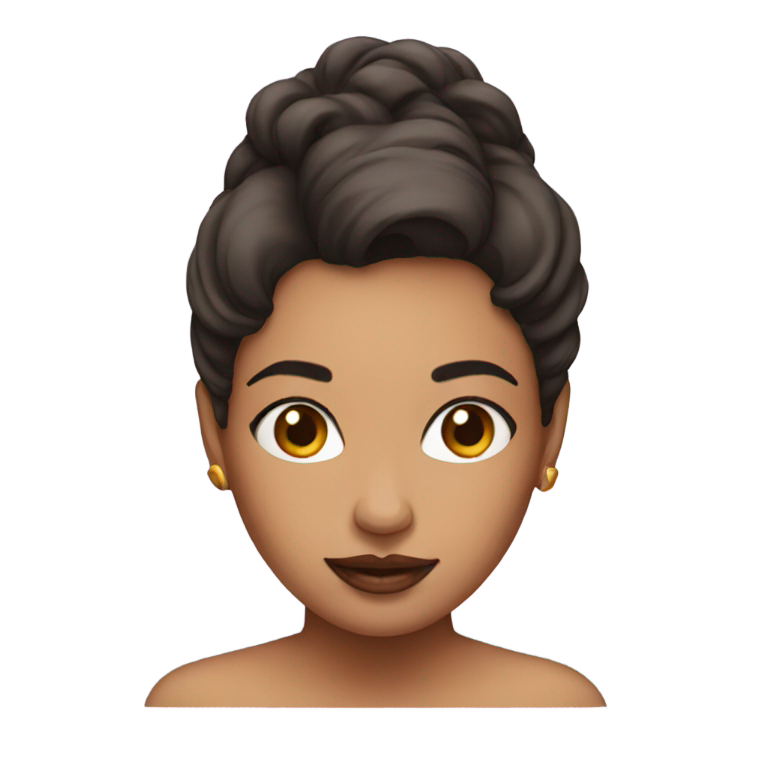 genmoji: Woman with big boobs